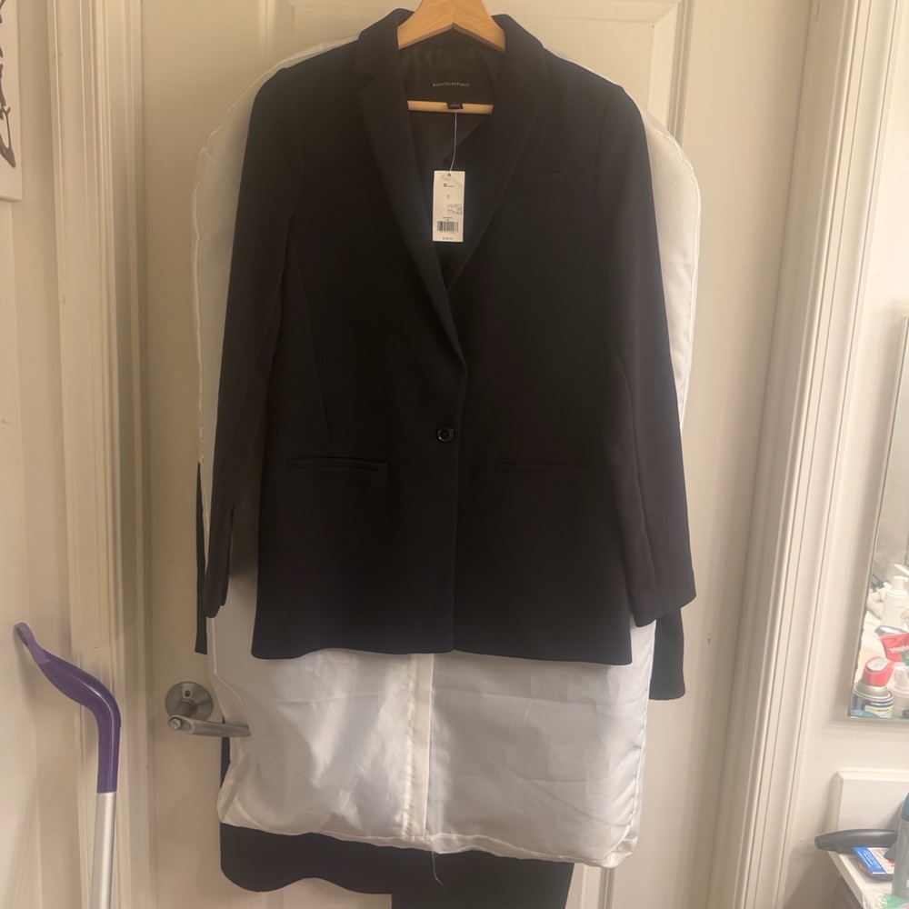 Banana Republic Black Single-Button Women's Blazer
